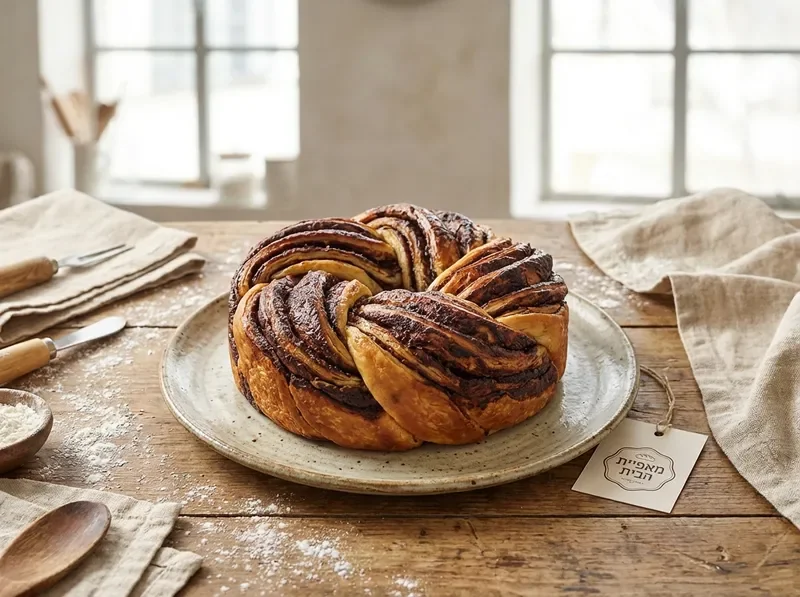 בבקה שוקולד מסורתית