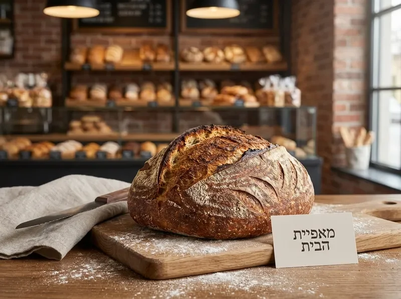 לחם שאור בעבודת יד